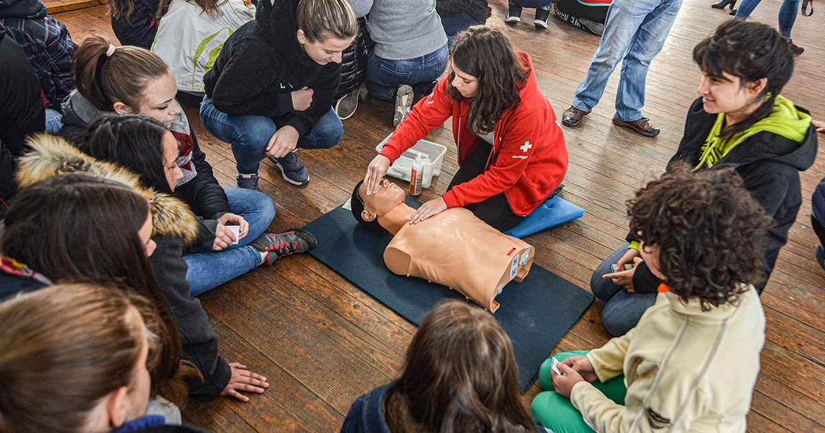 Az életmentés csapatmunka 
